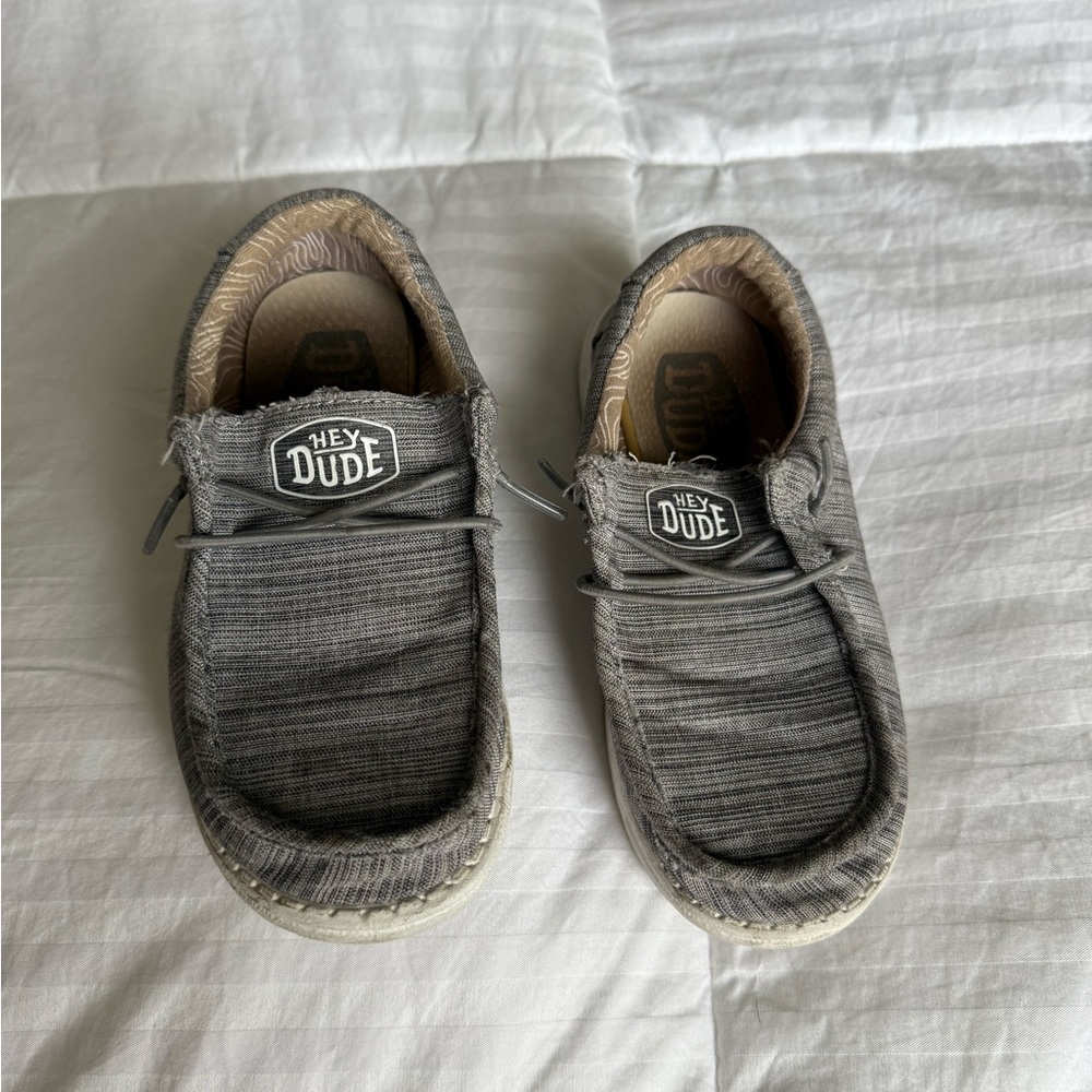 Hey Dude kids grey Casual Shoes